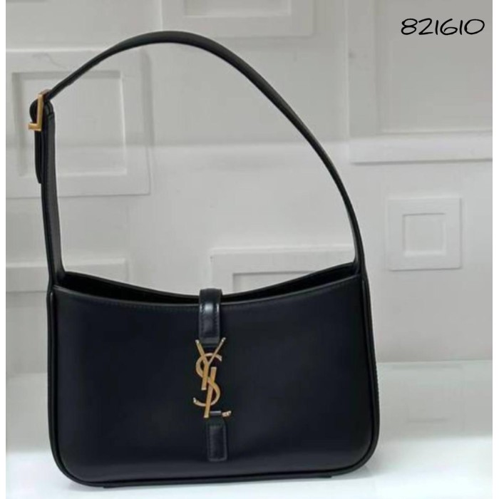 Сумка жіноча Лоран з натуральної люкс шкіри Чорна, Айворі