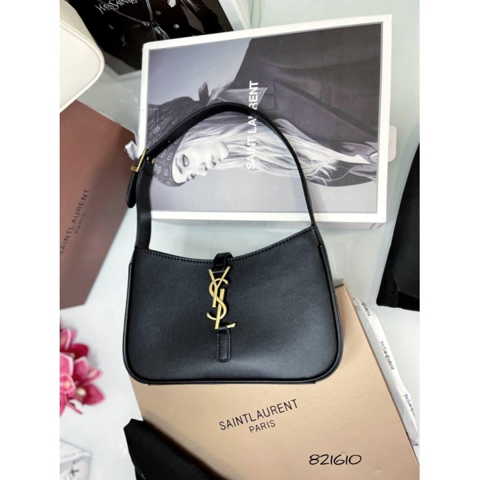 Сумка жіноча Лоран з натуральної люкс шкіри Чорна, Айворі