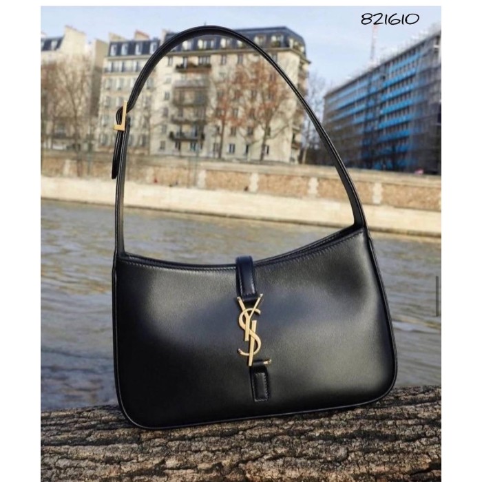 Сумка жіноча Лоран з натуральної люкс шкіри Чорна, Айворі