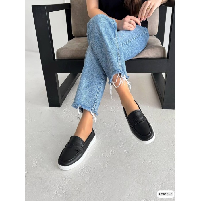 Слипоны женские чёрные натуральная кожа 37,38,39р