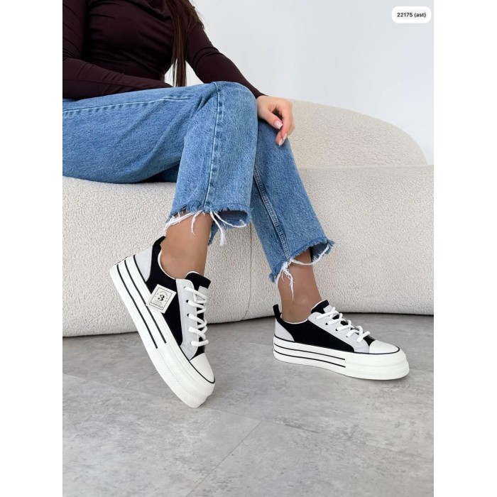 Кеды женские эко замша черные на 36,38,39р.