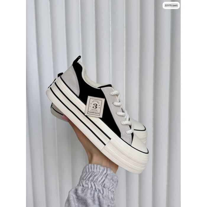 Кеды женские эко замша черные на 36,38,39р.