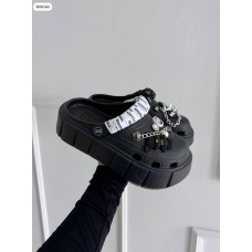 Крокси жіночі чорні на 37,39р.