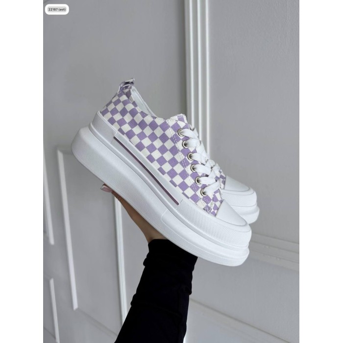 Кеди для жінок на високій підошві екошкіра/текстиль білі 36,38,39,40р