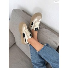 Кросівки жіночі бежеві натуральна шкіра/замша 36,39р