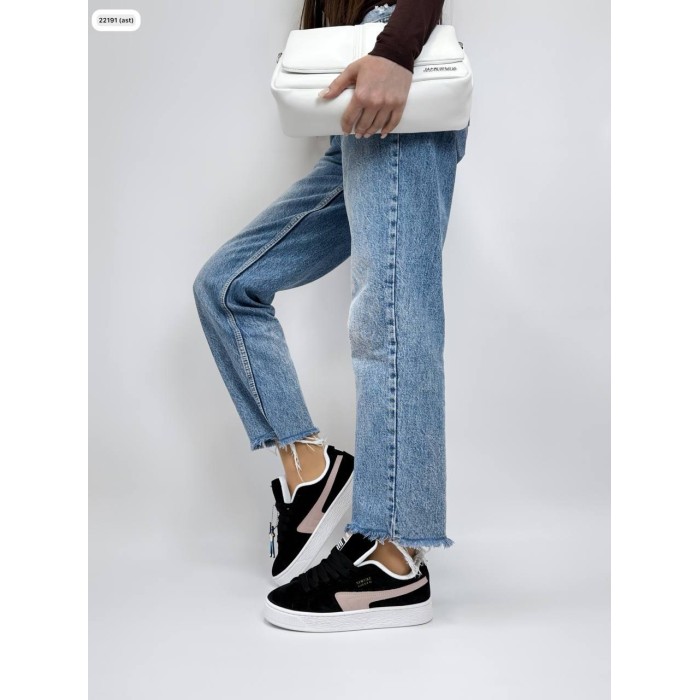 Кросівки жіночі чорні натуральна замша 38р