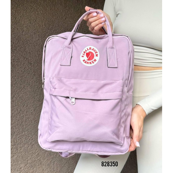 Рюкзак/трансформер жіночий щільний текстиль М'ятний, Ліловий, Чорний