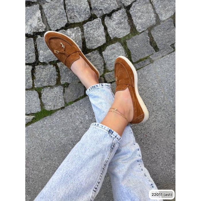 Туфлі/Лофери жіночі натуральна замша 37,40р