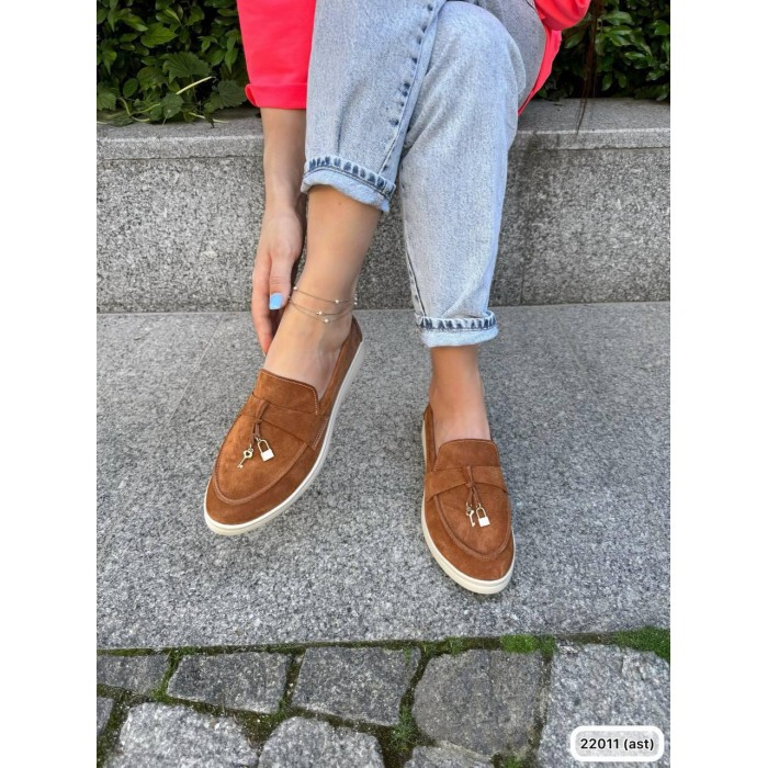 Туфлі/Лофери жіночі натуральна замша 37,40р