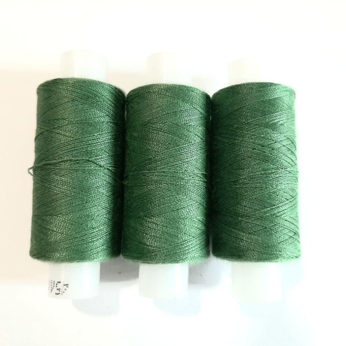 Нитки армовані 45 ЛЛ ПНК "Червона нитка", колір зелений