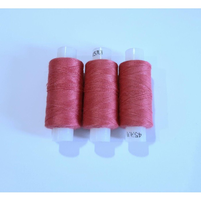 Нитки армовані 45 ЛЛ ПНК "Червона нитка", колір малиновий