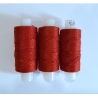 Нитки армовані 45 ЛЛ ПНК "Червона нитка", колір темно-червоний