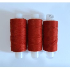 Нитки армовані 45 ЛЛ ПНК "Червона нитка", колір темно-червоний