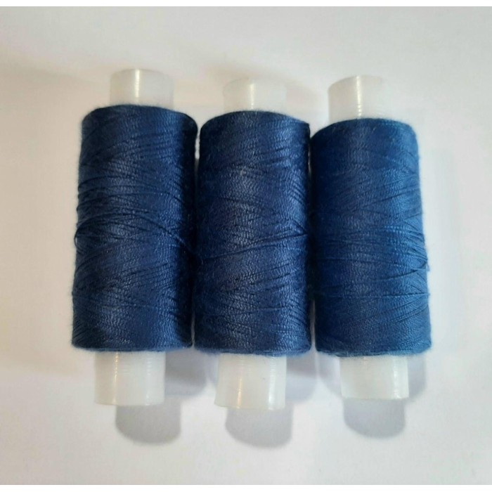 Нитки армовані 45 ЛЛ ПНК "Червона нитка", колір синій