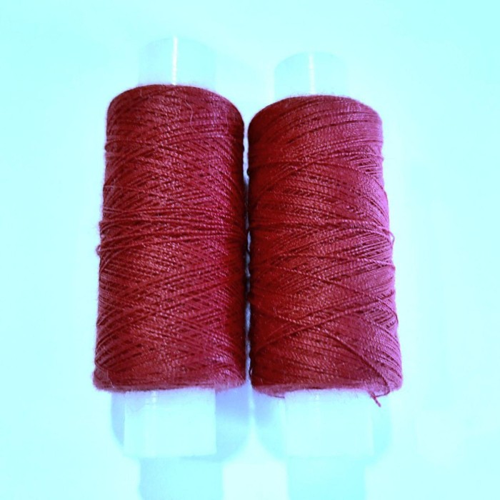 Нитки армовані 45 ЛЛ ПНК "Червона нитка", колір темно-малиновий