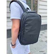 Рюкзак 2 відділення Водонепроникний щільний нейлон текстиль Чорний