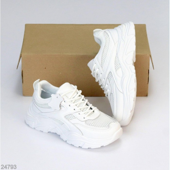 Кросівки жіночі натуральна шкіра з сіткою білі 36,37,38,39,40,41р