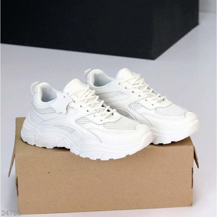 Кросівки жіночі натуральна шкіра з сіткою білі 36,37,38,39,40,41р