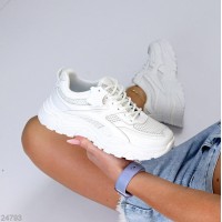 Кроссовки женские натуральная кожа с сеткой белые 36,37,38,39,40,41р