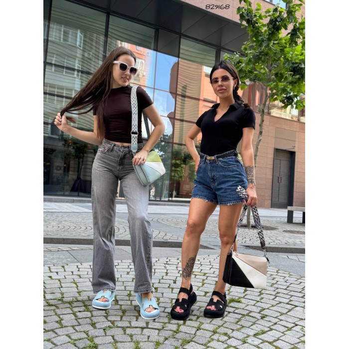 Сумка жіноча 3 відділи екошкіра Чорна