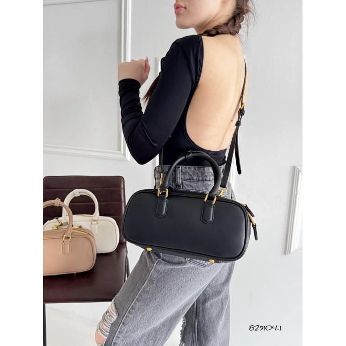 Сумка жіноча натуральна шкіра Чорна