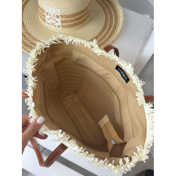 Сумка жіноча + Капелюх люкс плетіння комбіноване колір: Бежевий