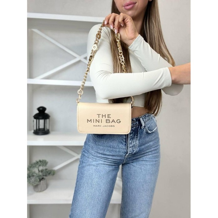 Сумка жіноча 2 відділення  з натуральної шкіри Чорна,Беж