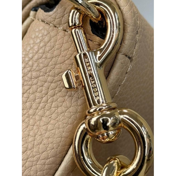 Сумка жіноча 2 відділення  з натуральної шкіри Чорна,Беж