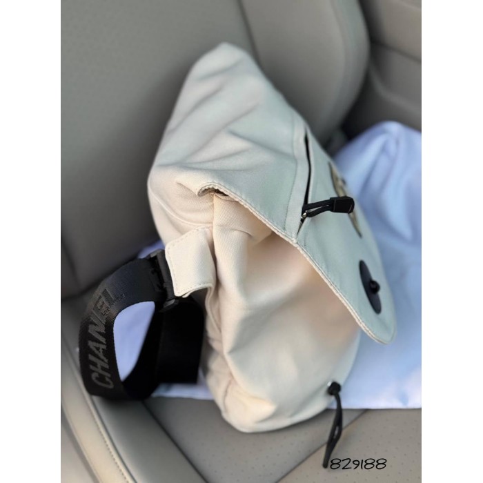 Сумка /кросбоді мішечок  джинс  чорно/ біла