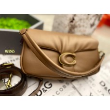 Сумка жіноча 2 відділення натуральної шкіри Молочний шоколад