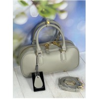 Сумка женская натуральная кожа Чёрная, Серая Серый