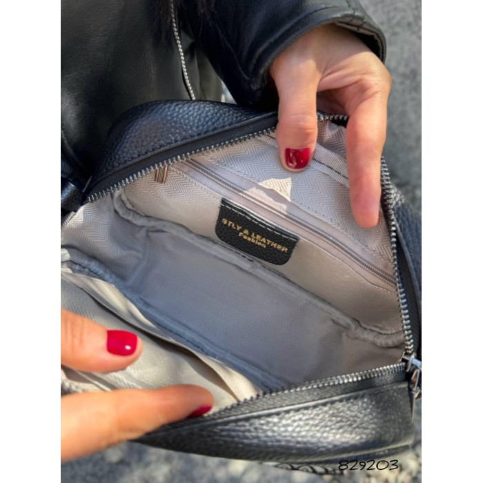 Сумка жіноча Боттега з натуральної шкіри колір: Молочний