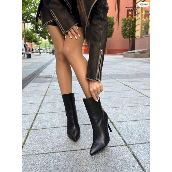 Ботильйони жіночі Alexis демі екошкіра колір:чорний 38,40р