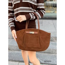 Сумка жіноча 2 відділення натуральна замша/шкіра Колір: Чорний, Кемел, Капучино Кемел