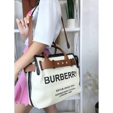 Сумка жіноча Burberry преміум комбіі натуральна шкіра Беж