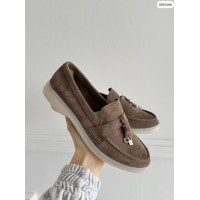 Туфли/Лоферы женские натуральная замша Капучино 37р