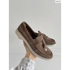 Туфлі/Лофери жіночі натуральна замша Капучино 37р