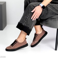 Кеди жіночі натуральна замша колір беж 38,39,40р.