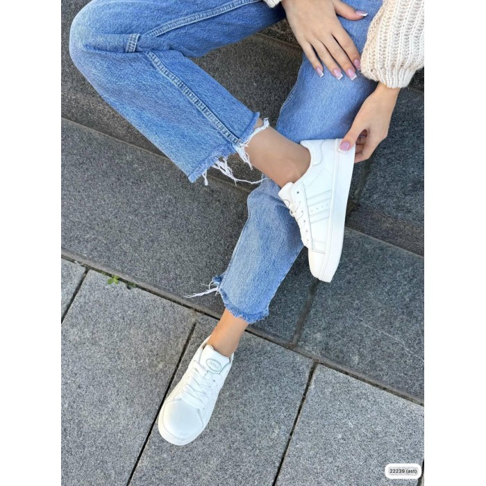 Кеды женские натуральная кожа белые 36,37,38р