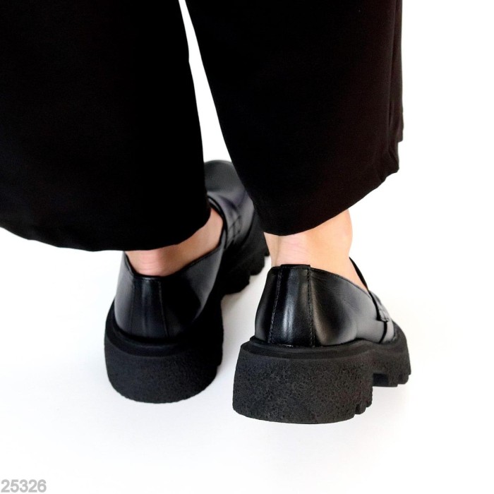 Лоферы женские натуральная кожа черные 36,38р