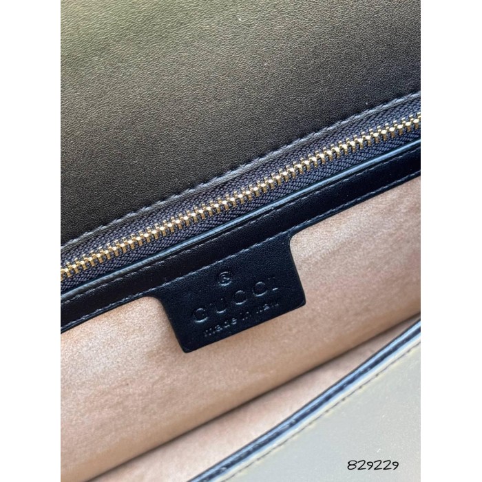 Сумка жіноча Гучі Люкс натуральна шкіра Чорна