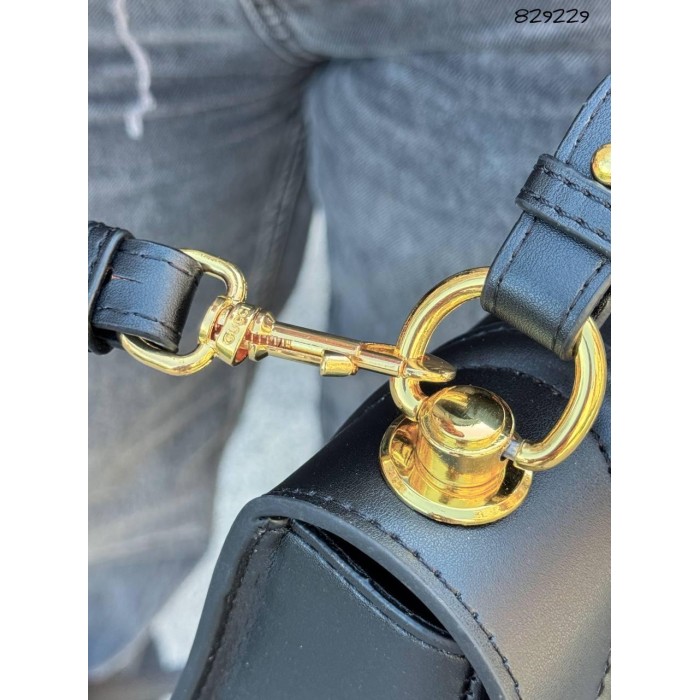 Сумка жіноча Гучі Люкс натуральна шкіра Чорна