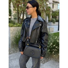 Сумка жіноча  Гучі Люкс натуральна шкіра Чорна