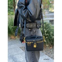 Сумка/чемоданчик женская Селин натуральная кожа Чёрная