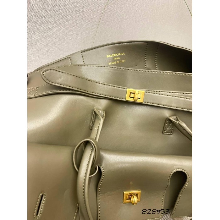 Сумка жіноча з натуральної шкіри колір: Хакі