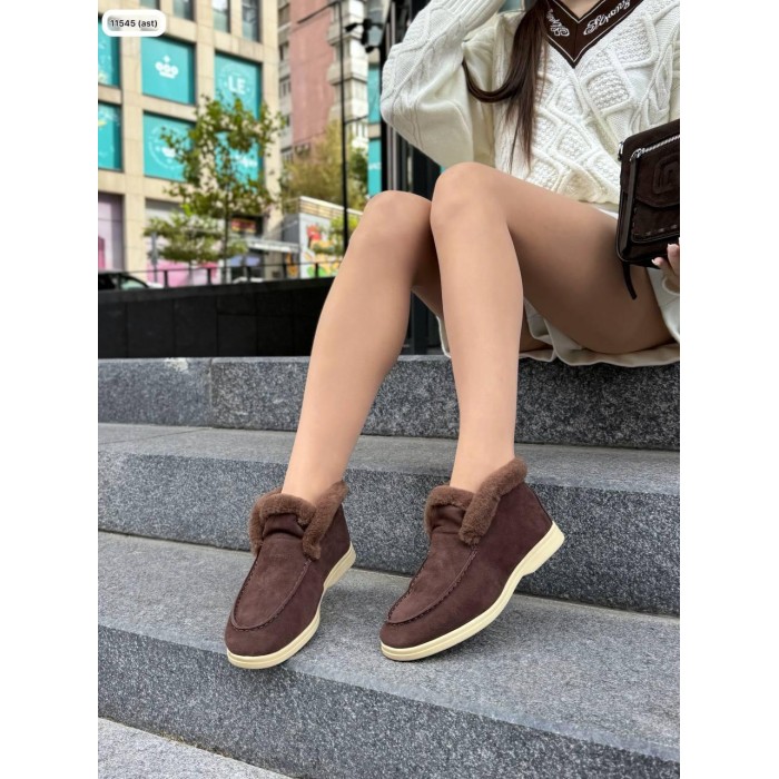 Туфлі/Лофери жіночі колір:шоколад натуральна замша 37р