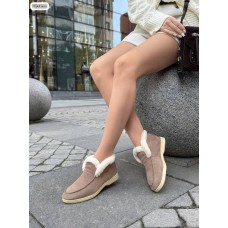 Туфлі/Лофери жіночі колір:капучино натуральна замша 39р