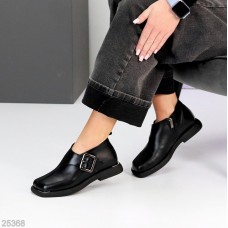 Туфлі жіночі натуральна шкіра чорні 36р