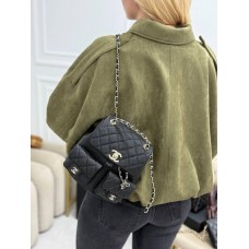 Рюкзак жіночій кишені натуральна шкіра.Чорний