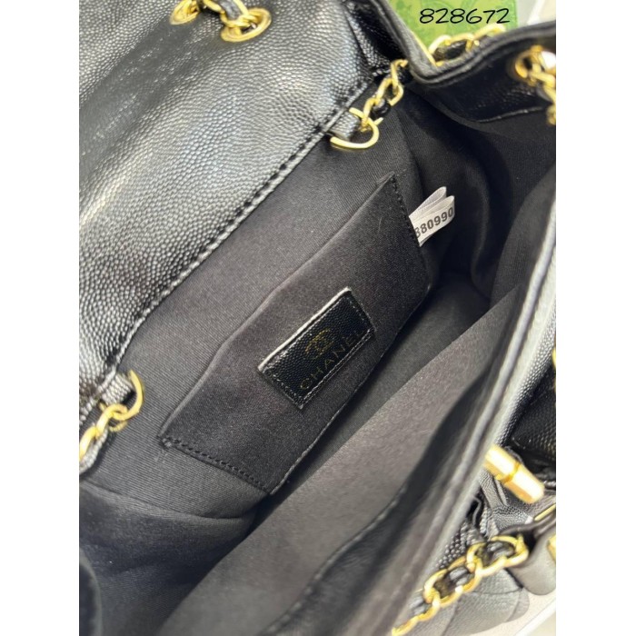 Рюкзак жіночій кишені натуральна шкіра.Чорний